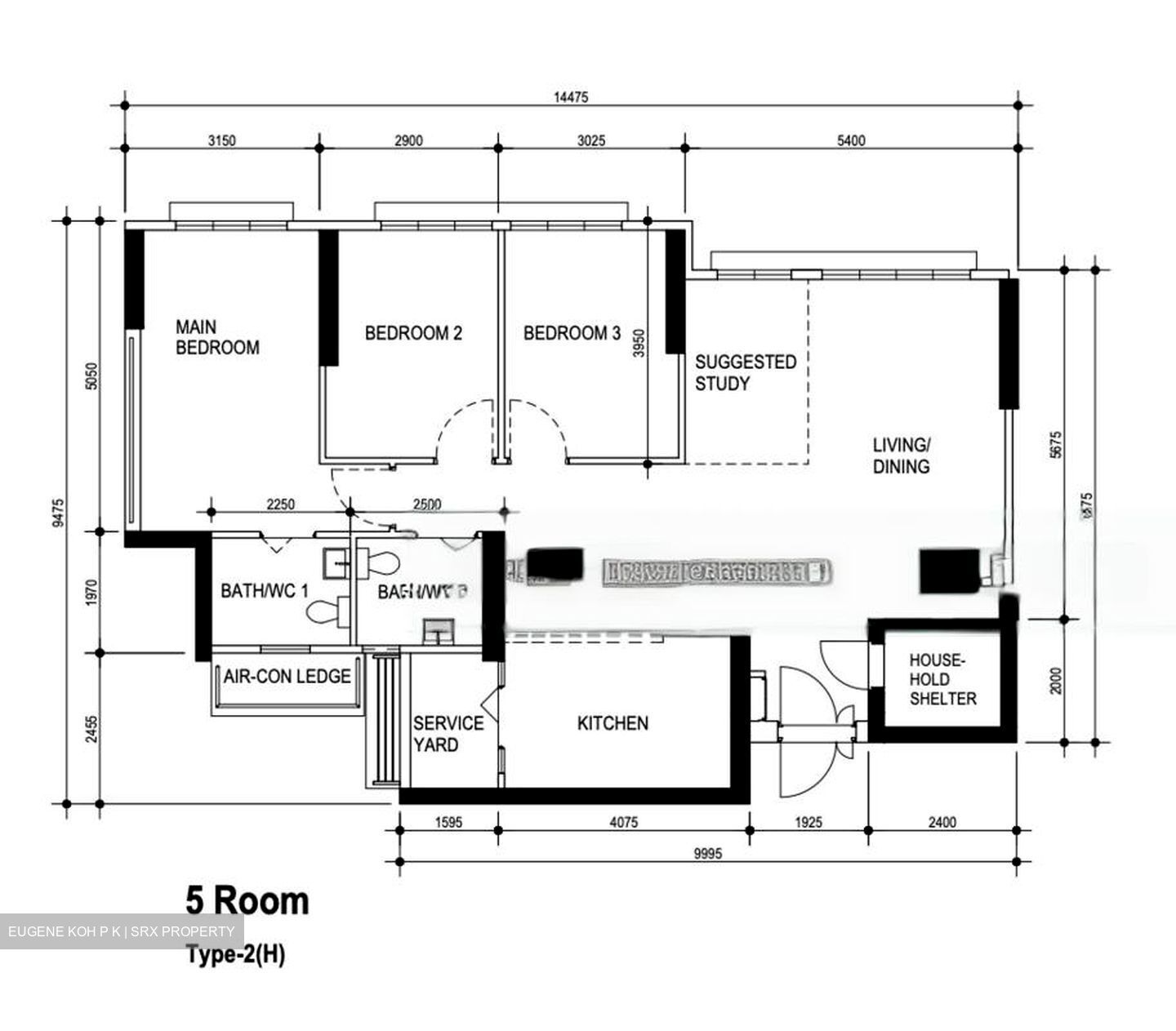 Blk 126B Eastdelta @ Canberra (Sembawang), HDB 5 Rooms #451124361
